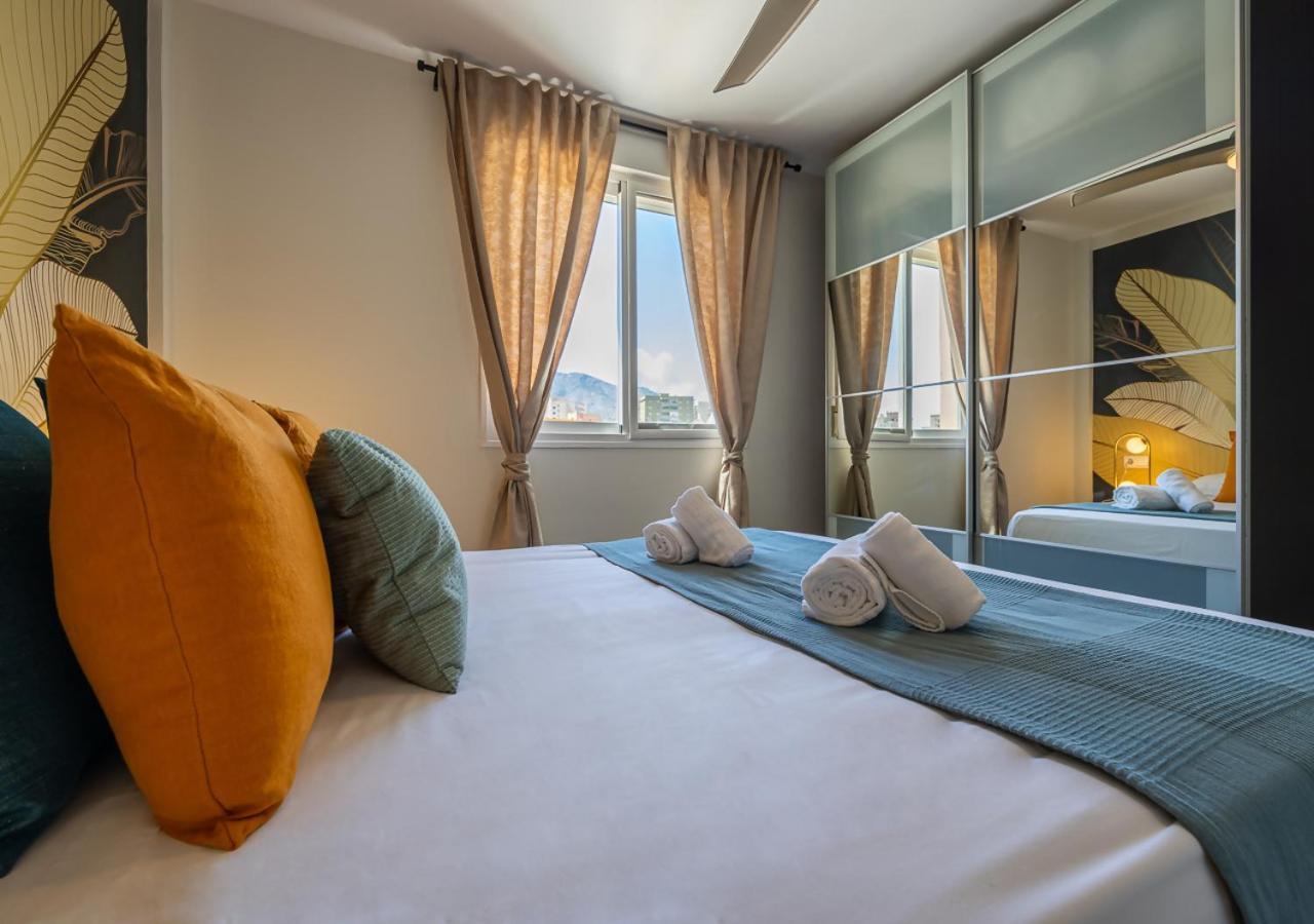 Centro Wifi Terraza Parking Ascensor A La Playa A 5 Min Daire Torremolinos Dış mekan fotoğraf