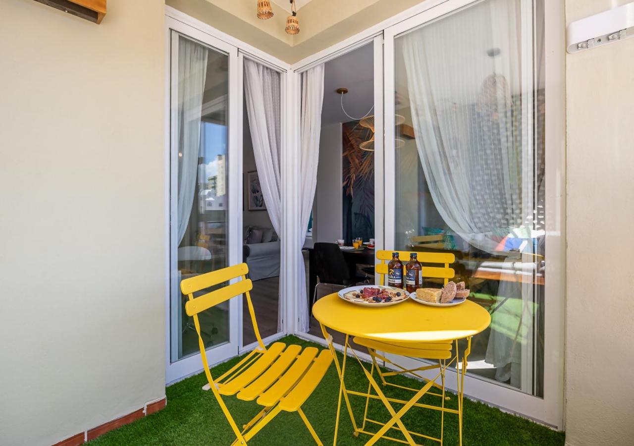 Centro Wifi Terraza Parking Ascensor A La Playa A 5 Min Daire Torremolinos Dış mekan fotoğraf